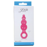 Jolie Ripples Mini Pleasure Plug in Pink