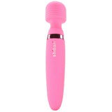 Wireless 15X Silicone Mega Wand in Pink
