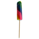 Rainbow Fruity Flavored Jumbo Cock Pop