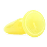 Firefly Glow In The Dark Small Pleasure Plug in Yellow