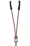 Multicolor Feathered Pink Tweezer Clamps