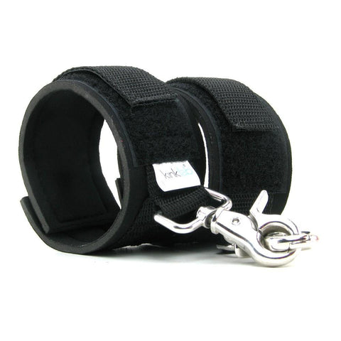 Neoprene Cuffs in Black on Black