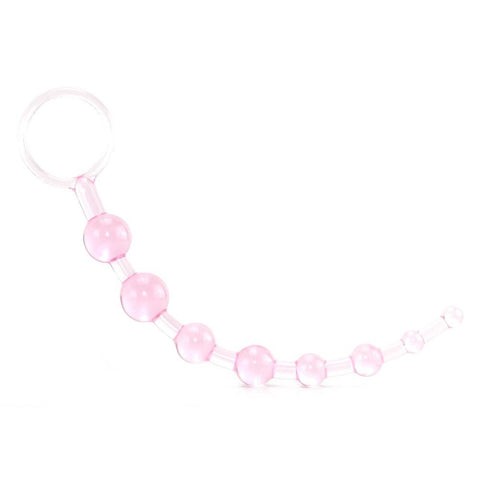 First Time Love Anal Beads in Pink