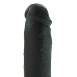 King Cock 11" Cock with Balls in Black