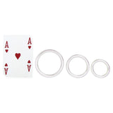 Silicone Support Rings in Clear
