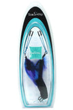 Multicolor Feathered Blue Tweezer Clamps