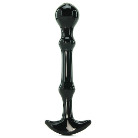 Jada Glass P-Spot Anchor Plug in Black