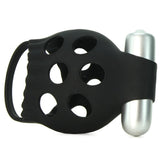 Dr. Joel Silicone Scrotum Support in Black/Silver