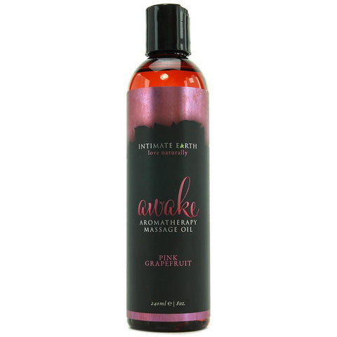 Awake Pink Grapefruit Massage Oil in 8oz/240ml