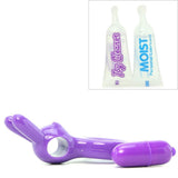 Ultimate Rabbit Vibrating Cock Ring in Purple