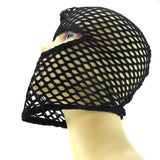 Fetish Fantasy Fishnet Hood in Black