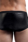 Brass Buckle Black Mini Short in XL