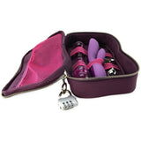 Mini Moi Pleasure Products Organizer Case in Eggplant
