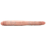King Cock 16" Tapered Double Dildo in Flesh