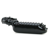 Hero Cock Ring and Clitoral Massager in Black