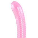 Purr Vibrating Dildo in Pink Pearl