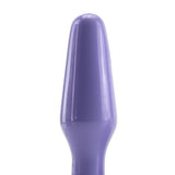Rump Shakers Medium Vibrating Butt Plug in Purple Pearl