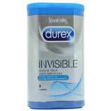 Invisible Extra Sensitive Condoms in 8 Pack