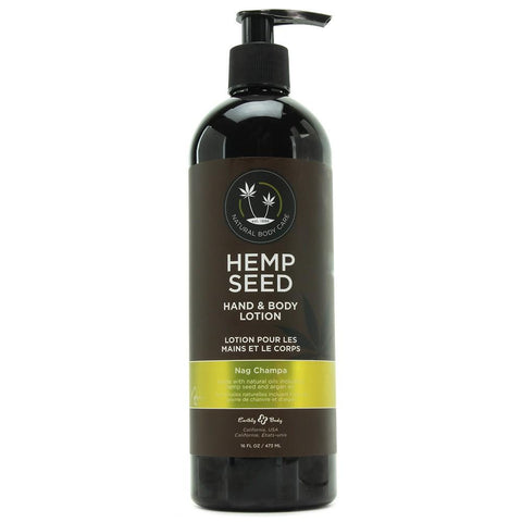 Hemp Seed Hand & Body Lotion 16oz/473mL in Nag Champa