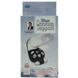 Dr. Joel Silicone Scrotum Support in Black/Silver