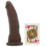 TRUSKYN The Tru Ride Slim 7 Inch Dildo in Chocolate