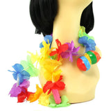 Rainbow Light-Up Boobie Flower Necklace