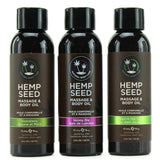 Hempseed Massage Oil Gift Set in 2oz/59mL x 3