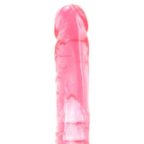 Crystal Jellies 8 Inch Vac-U-Lock Dildo in Pink