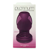Platinum Silicone The Stretch Large Tunnel Plug in Purple