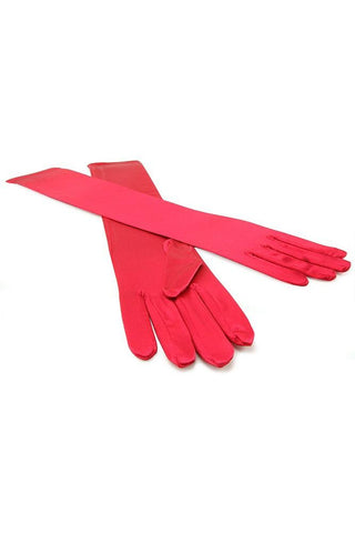 Glamour Gloves in Red