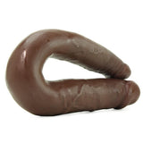 King Cock Medium Double Trouble Dildo in Brown