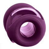 Platinum Silicone The Stretch Large Tunnel Plug in Purple