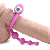 L'Amour Beaded Vibro Ring in Pink