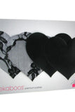 Peekaboos Satin & Lace Heart Pasties