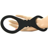 SCuffs One Piece Silicone Cuffs in Black