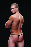 Black Mesh G-String in M/L