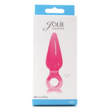 Jolie Pleasures Mini Jelly Butt Plug in Pink