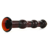 Joyful Ruby Magic Hand Blown Glass Dildo