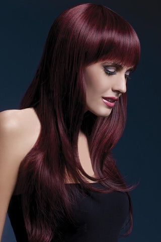 Sienna Wig in Black Cherry