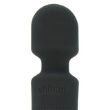 Mini Halo Wireless 20X Silicone Massager in Black