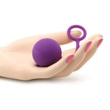 GreyGasms Solo Ben Wa Ball in Purple