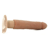 The Realistic Vibrating 8 Inch UR3 Cock in Brown