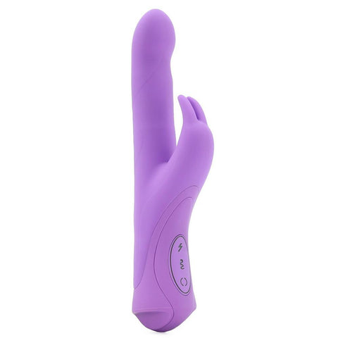 Rechargeable Rotating Jack Rabbit Vibe in Purple