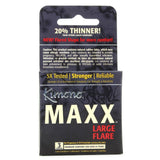 Kimono Maxx Large Flare Condoms in 3 Pack