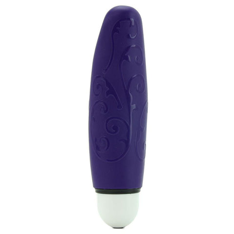 Joystick Comfort Velvet Silicone Mini Vibe in Violet