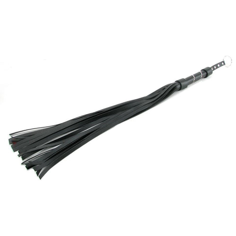 Sex & Mischief Jeweled Flogger in Black