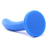 Platinum The Slim Silicone Dildo in Blue