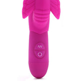 Posh 10-Function Silicone Fluttering Butterfly Vibe in Pink
