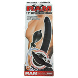 Ram 12" Inflatable Dildo in Black