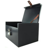 Moi Box Deluxe Lacquered Lock Box & Case in Smoke